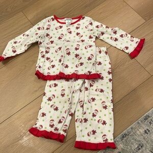 🎅🏼🎄 4T girls Christmas PJ set! 🎄🎅🏼